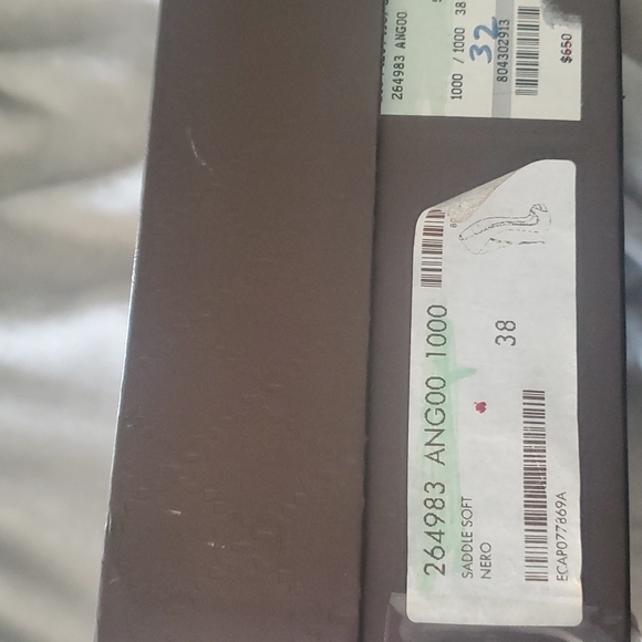 Gucci Saddle Soft Nero Heels - Picture 9 of 10